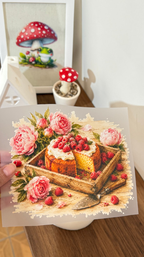 برچسب حرارتی مخصوص پارچه طرح آشپزخانه