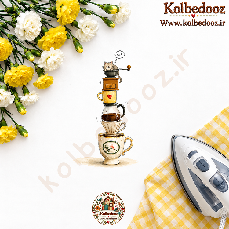 برچسب حرارتی مخصوص لباس طرح کودکانه